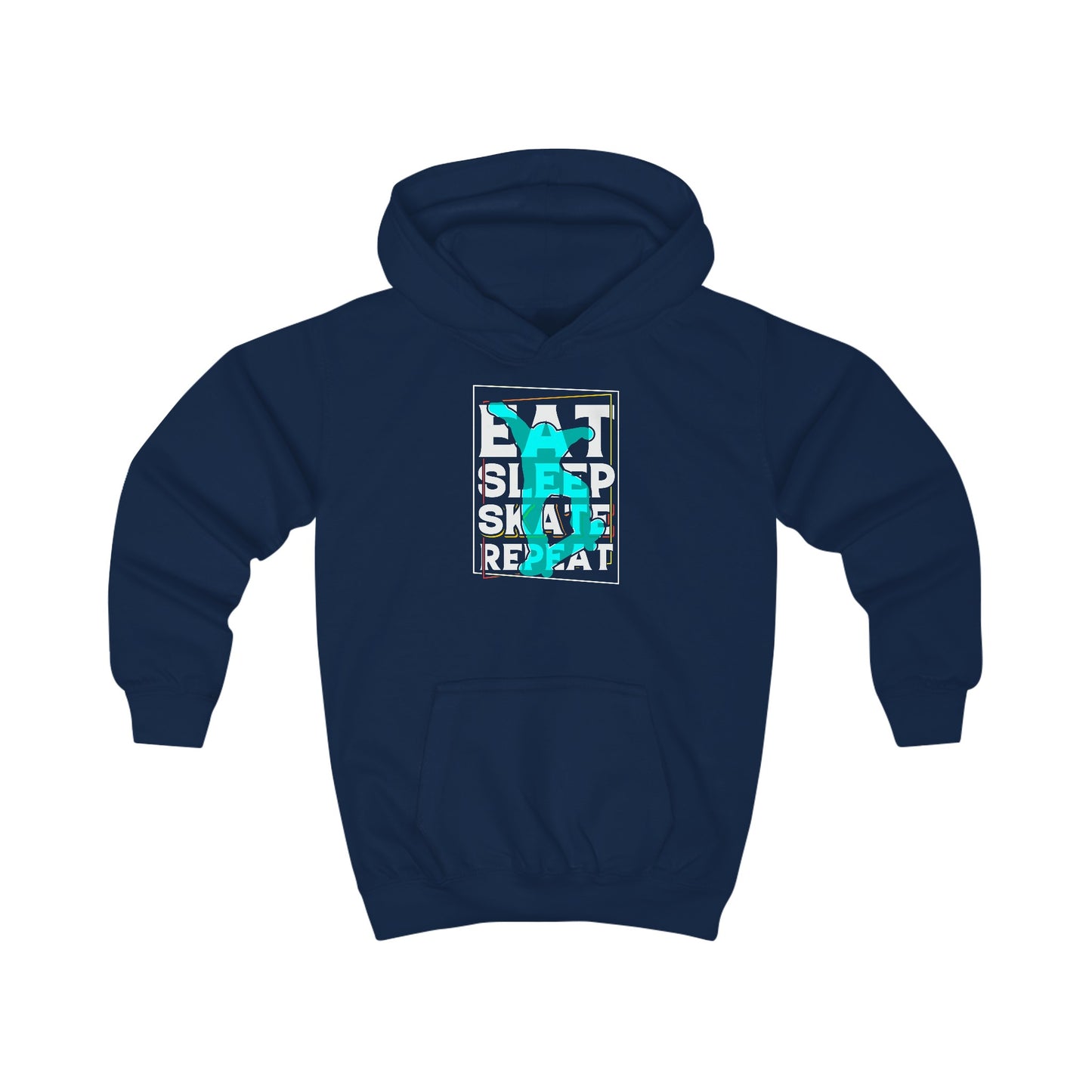 Tomkat Customs SB eat sleep skate repeat hoodie KIDS/YOUTH