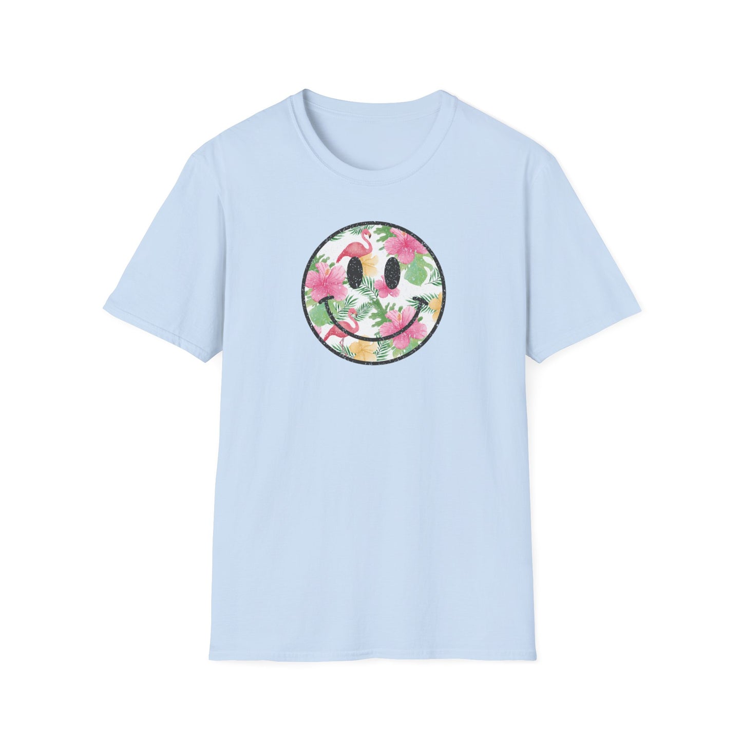 TomKat Customs White Lotus Smiley custom T-Shirt