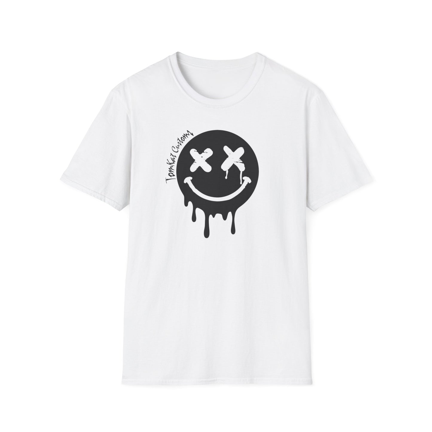 TomKat Customs Drip Smiley TKC custom T-Shirt