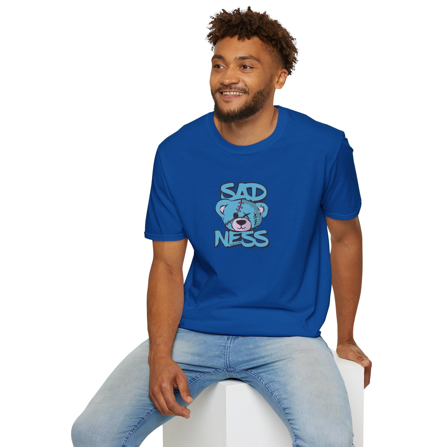 TomKat Customs Sad Smiley Bear TKC custom T-Shirt