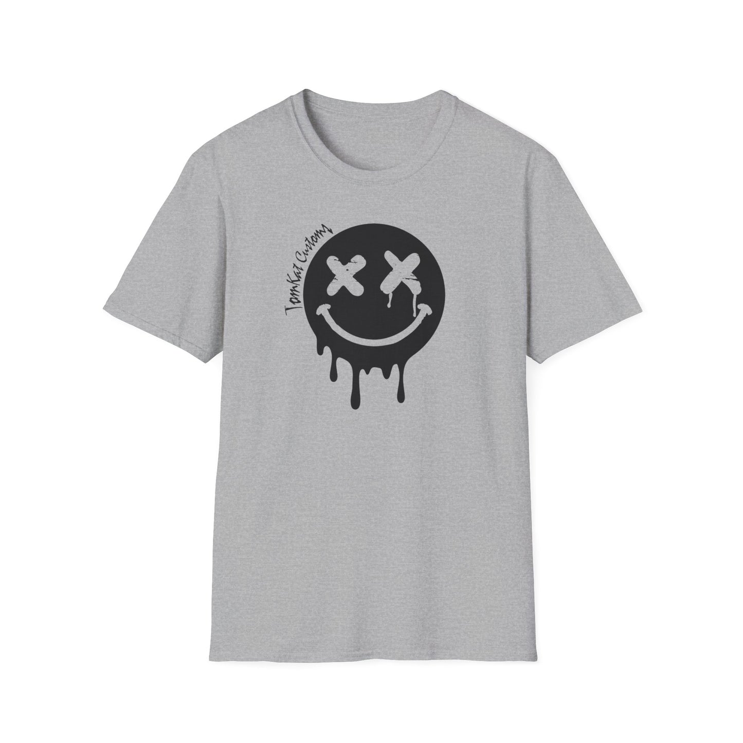 TomKat Customs Drip Smiley TKC custom T-Shirt