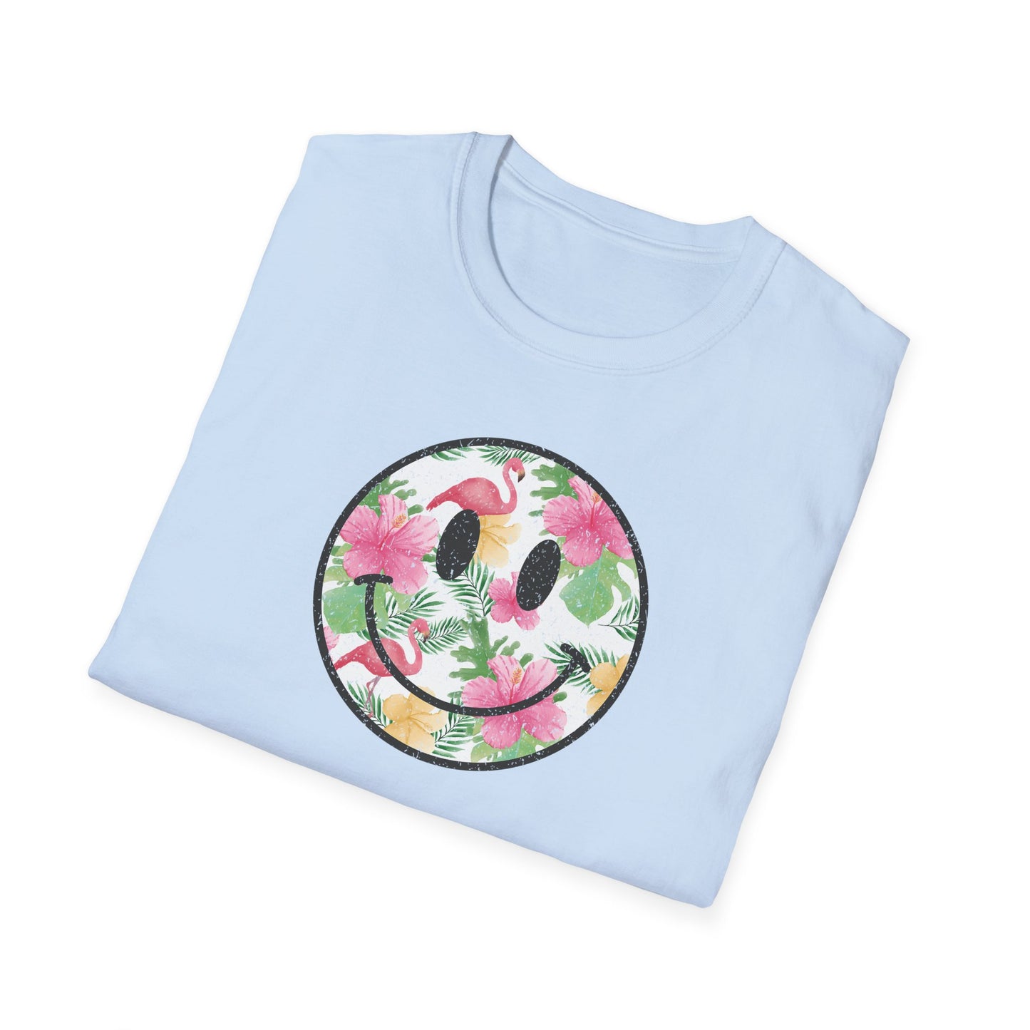 TomKat Customs White Lotus Smiley custom T-Shirt