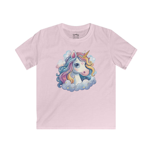 Tomkat Customs pink unicorn T-Shirt KIDS/YOUTH