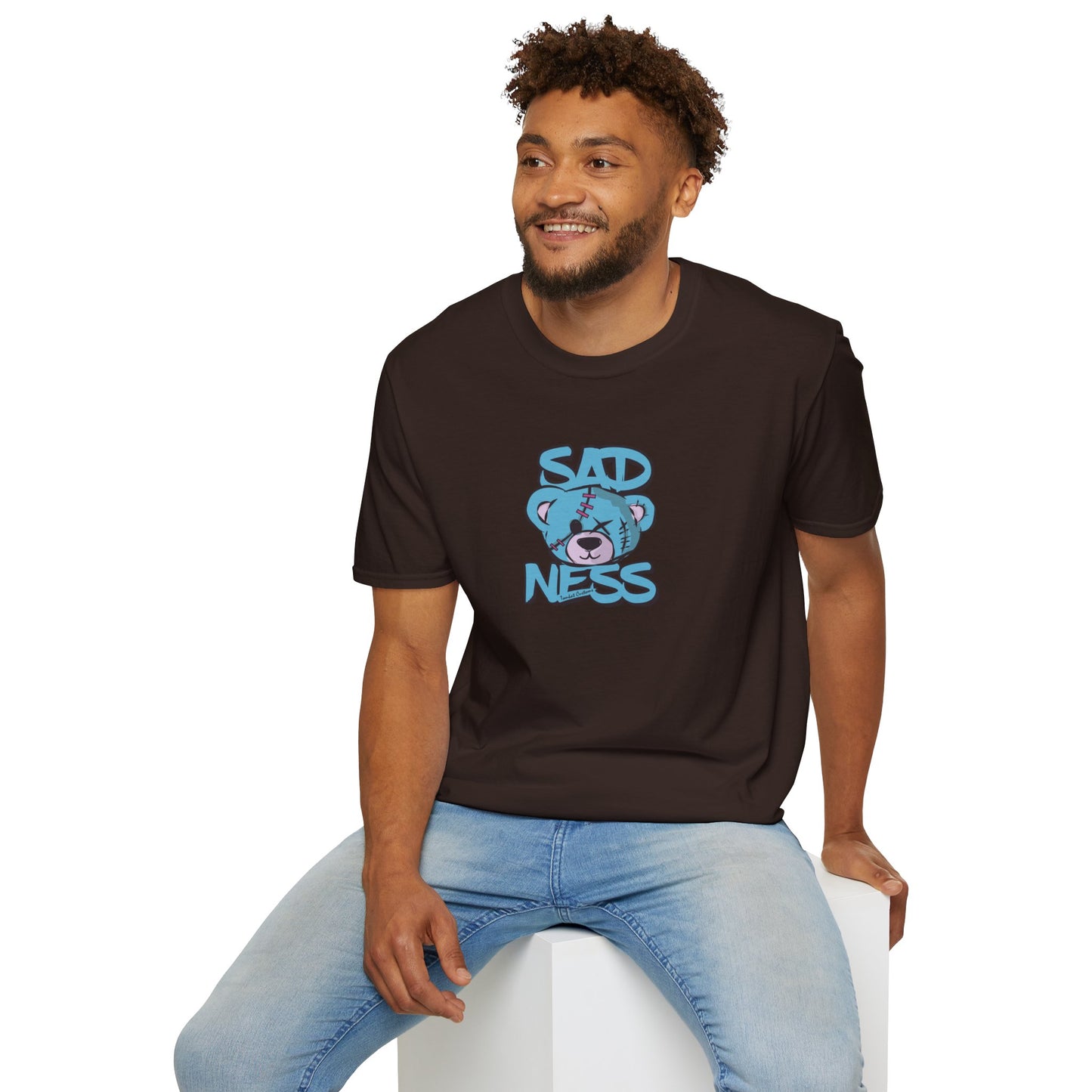 TomKat Customs Sad Smiley Bear TKC custom T-Shirt