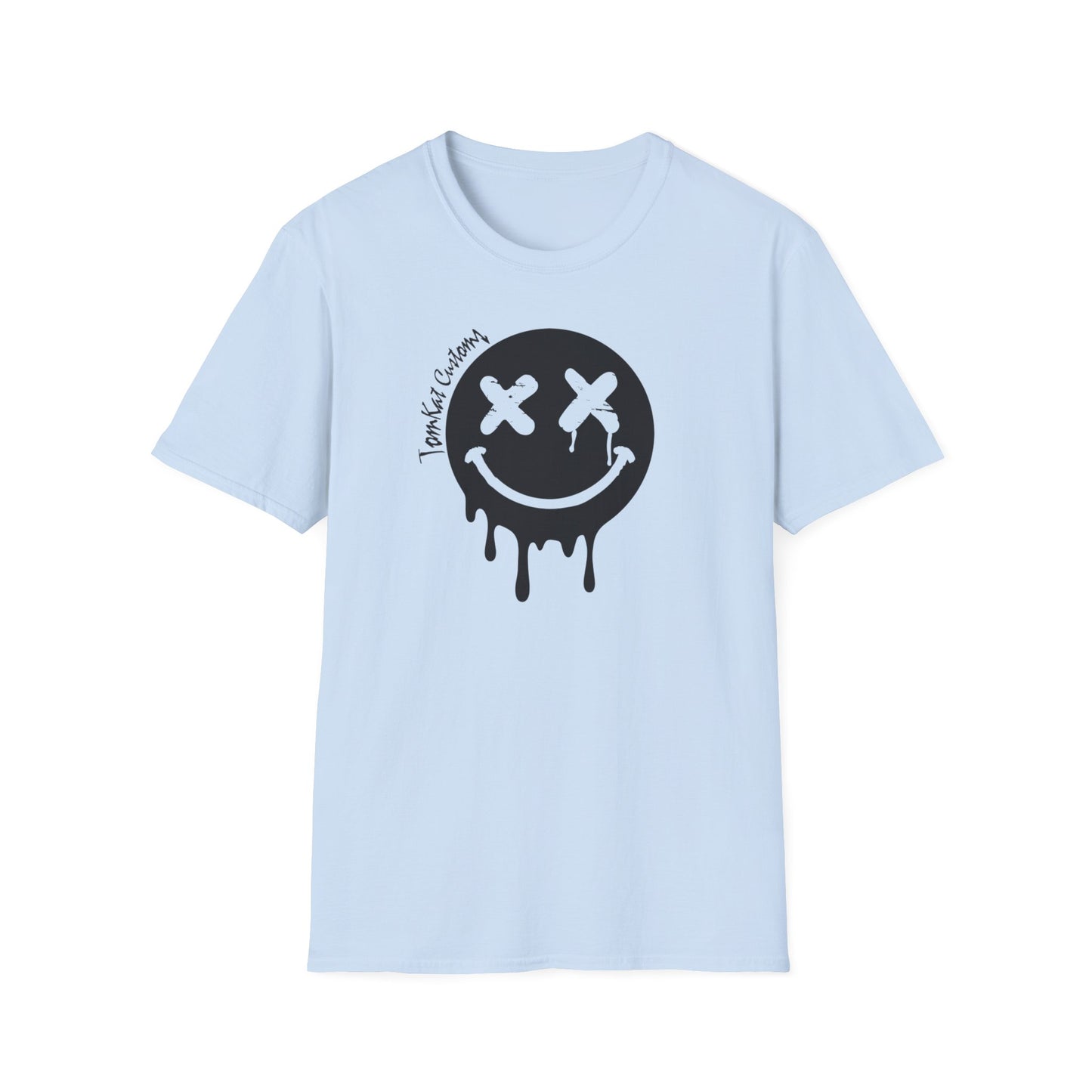 TomKat Customs Drip Smiley TKC custom T-Shirt