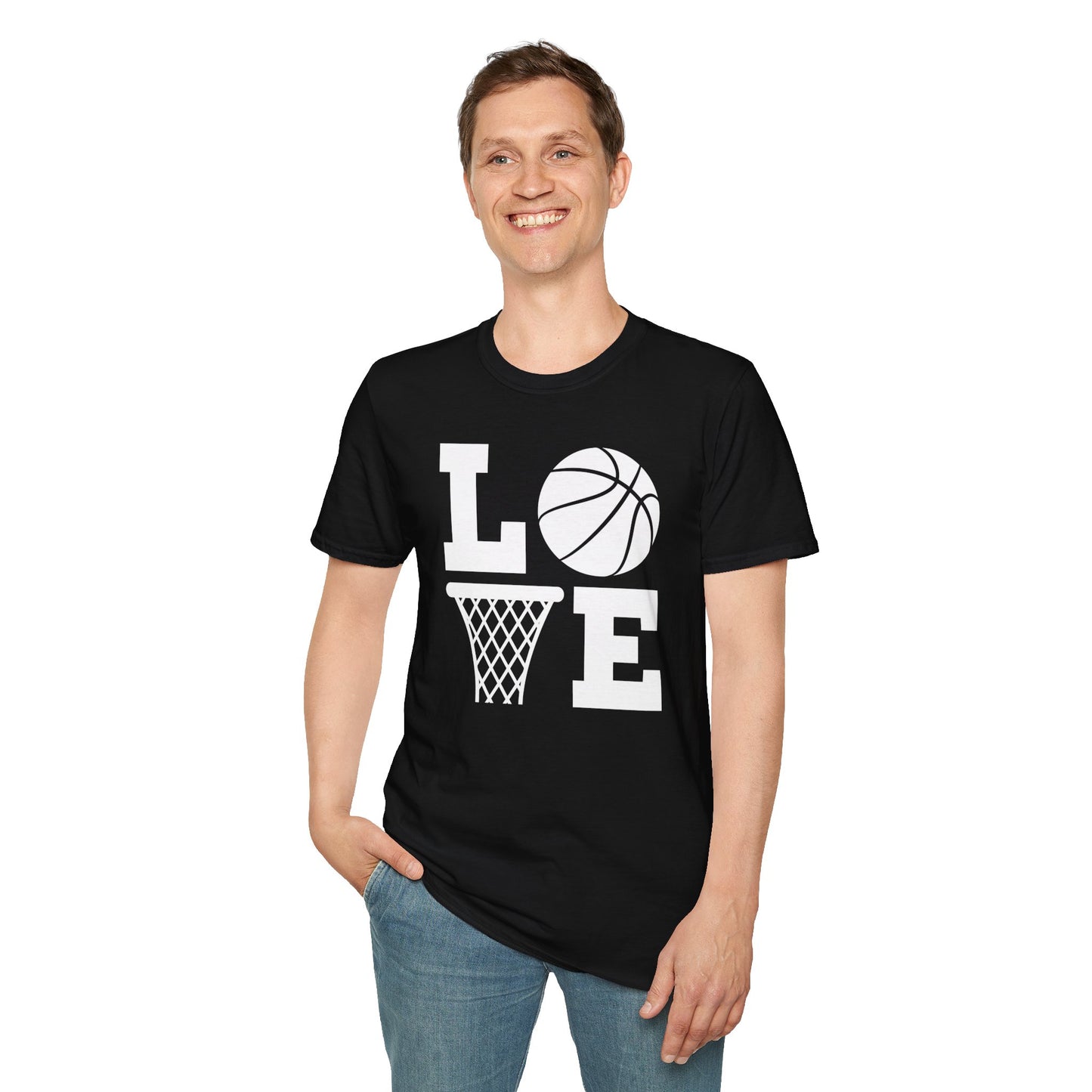 Tomkat Customs Love black/white 2 custom basketball T-Shirt