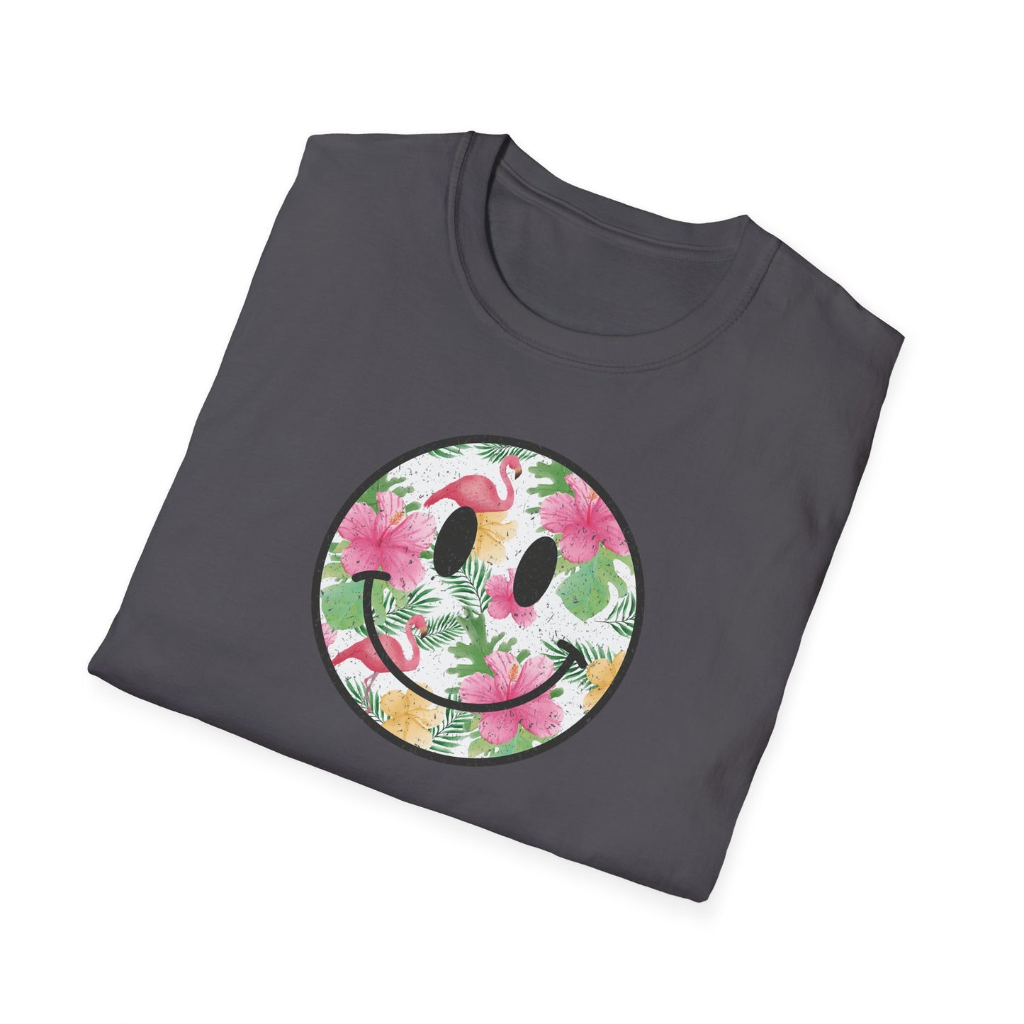 TomKat Customs White Lotus Smiley custom T-Shirt