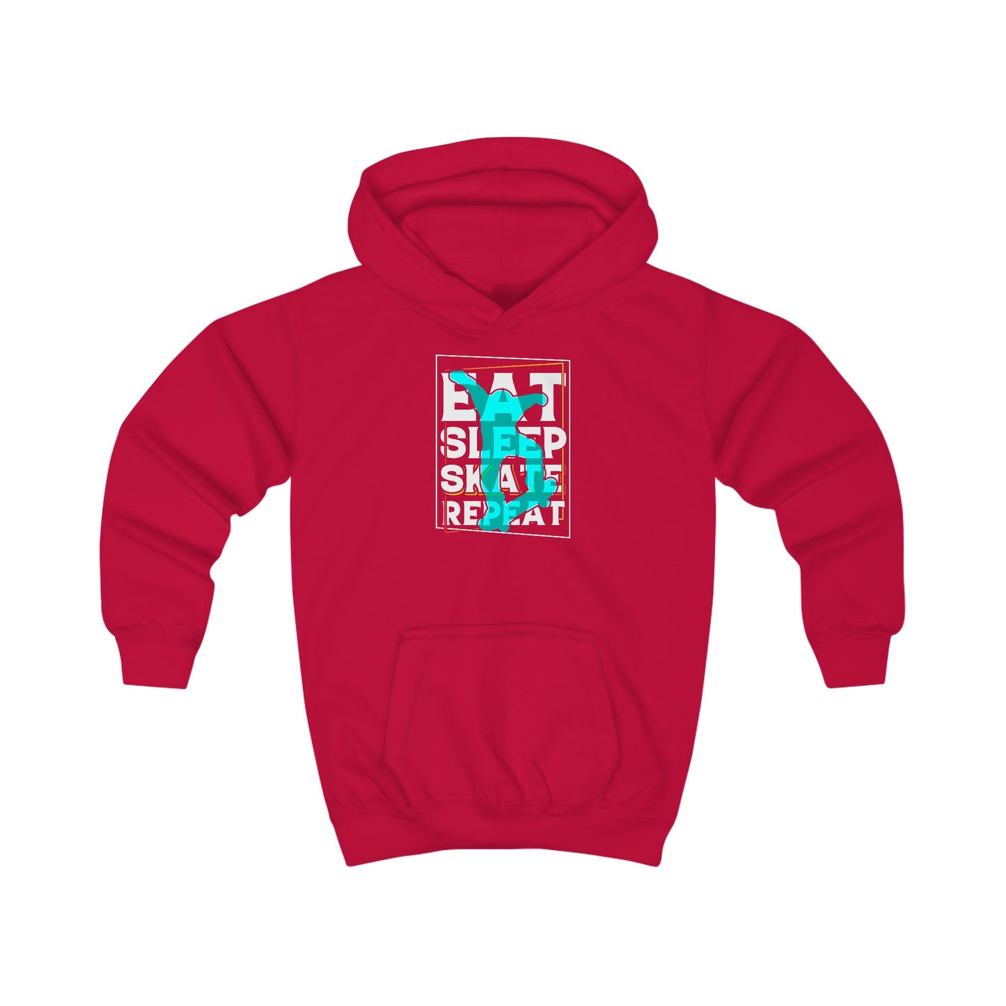 Tomkat Customs  SB eat sleep skate repeat hoodie KIDS/YOUTH