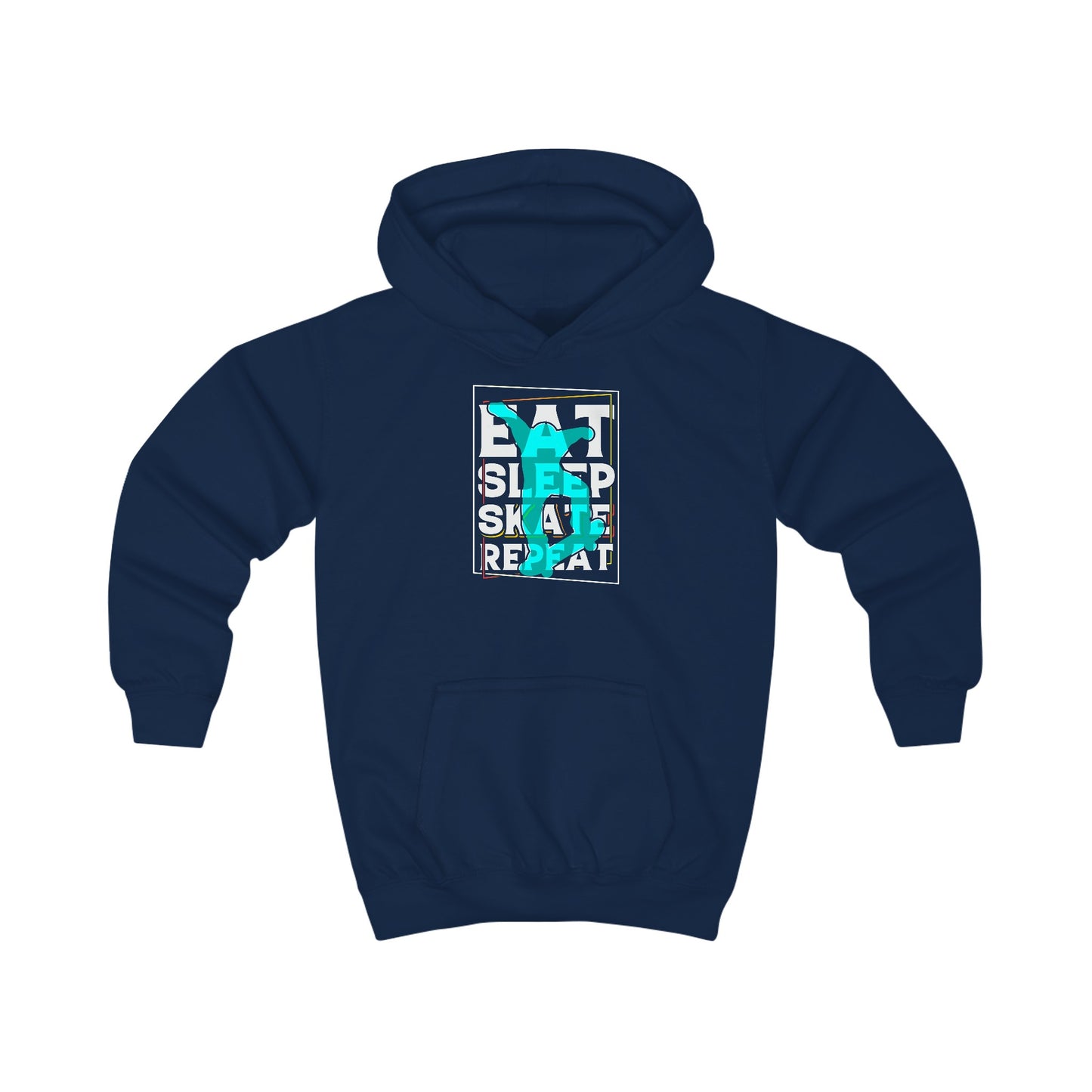 Tomkat Customs  SB eat sleep skate repeat hoodie KIDS/YOUTH