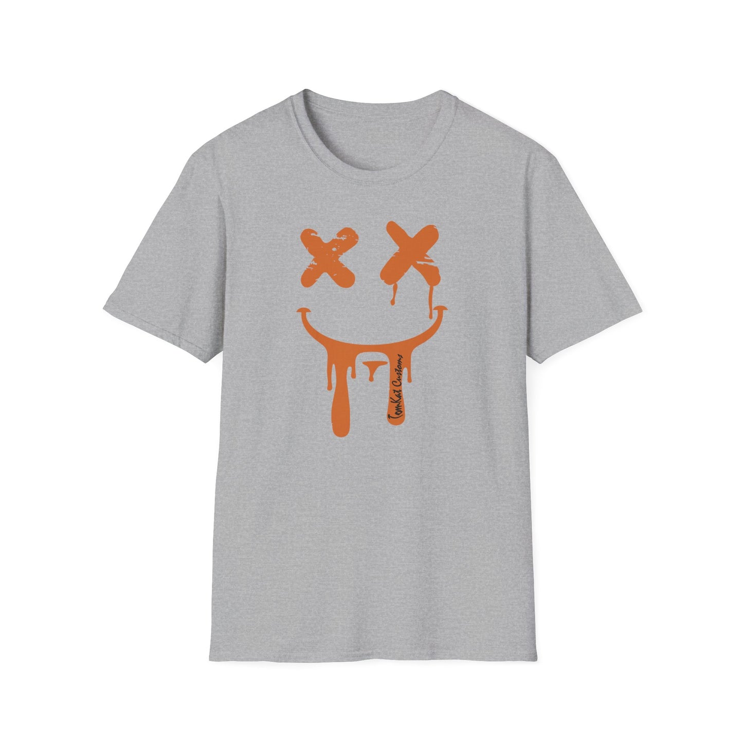 TomKat Customs Neondrip Smiley TKC 3 custom T-Shirt