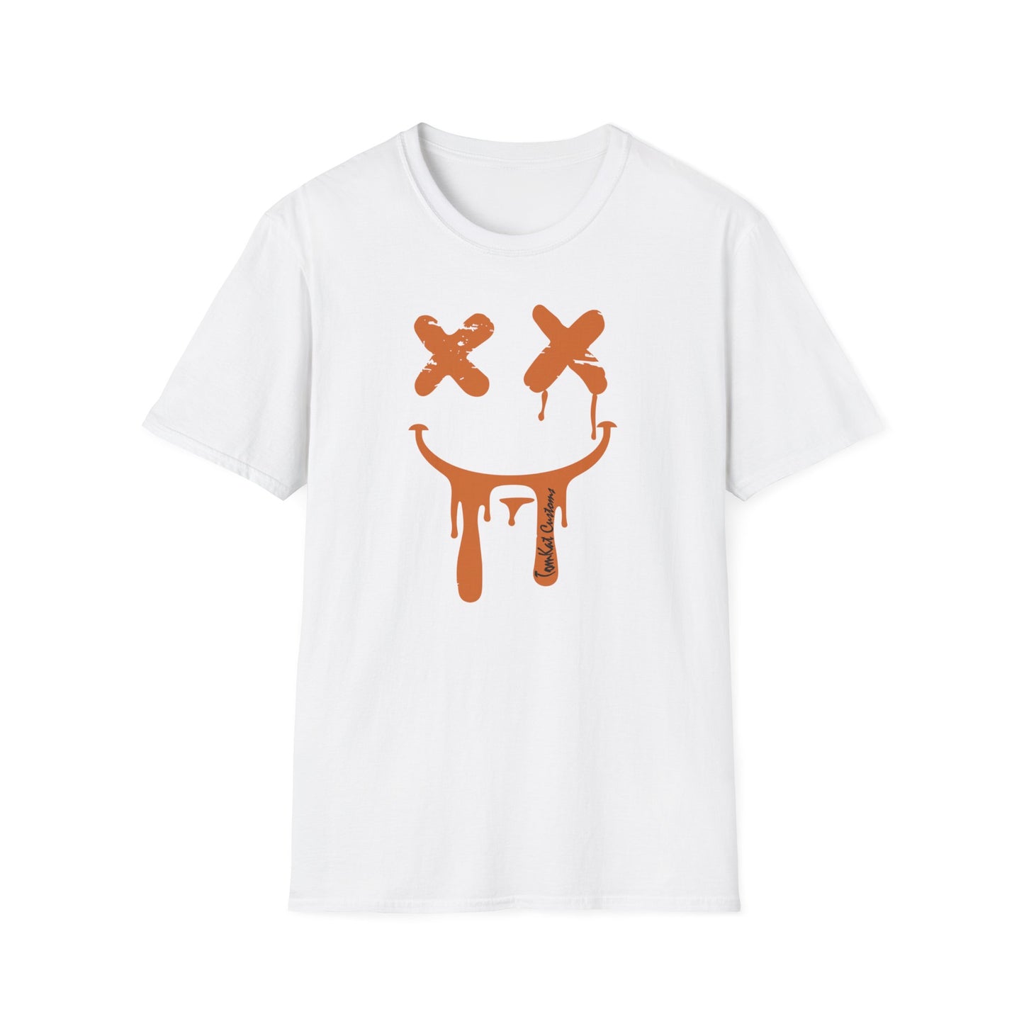 TomKat Customs Neondrip Smiley TKC 3 custom T-Shirt