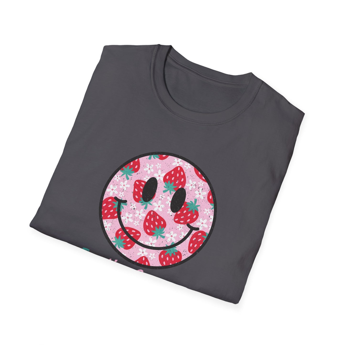 TomKat Customs Strawberry Smiley TKC custom T-Shirt