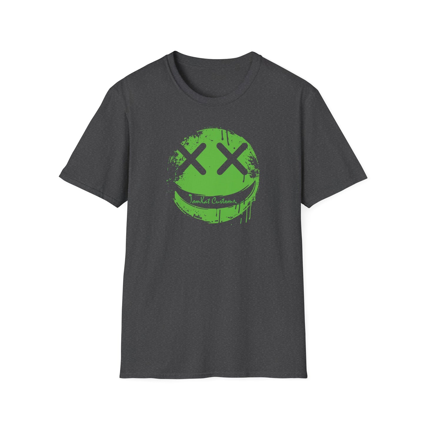 TomKat Customs Neondrip Smiley TKC 2 custom T-Shirt