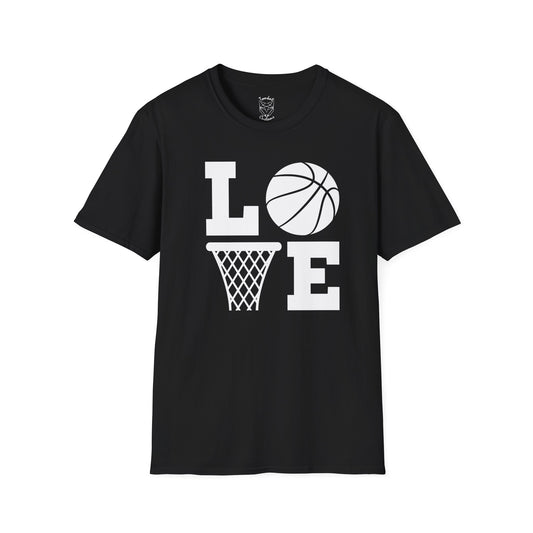 Tomkat Customs Love black/white 2 custom basketball T-Shirt