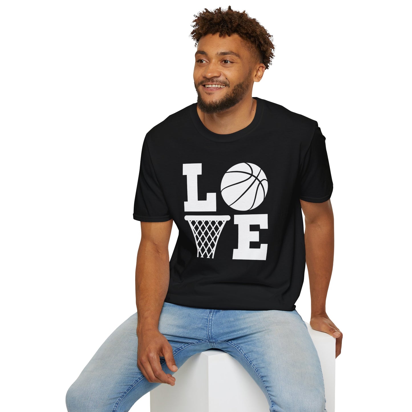 Tomkat Customs Love black/white 2 custom basketball T-Shirt