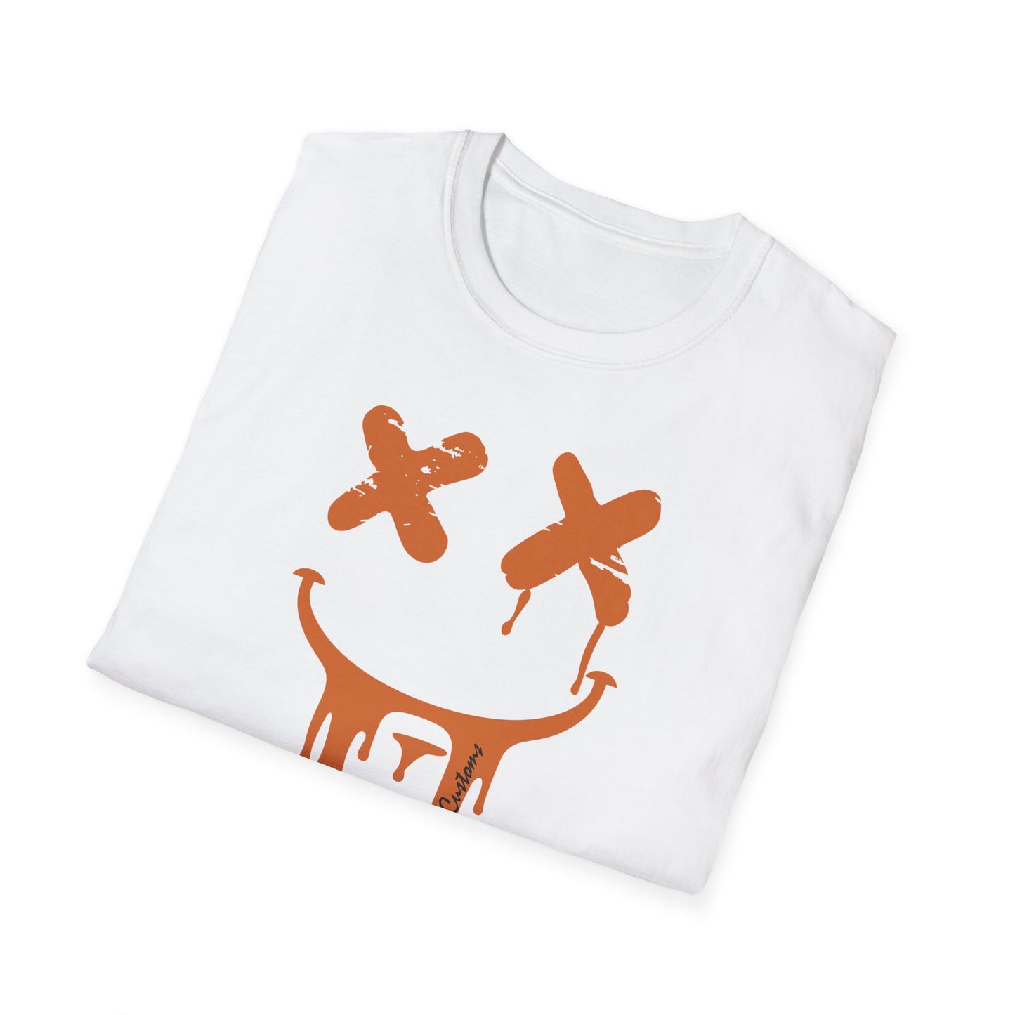 TomKat Customs Neondrip Smiley TKC 3 custom T-Shirt