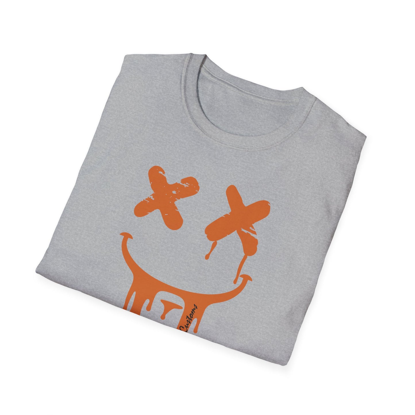 TomKat Customs Neondrip Smiley TKC 3 custom T-Shirt