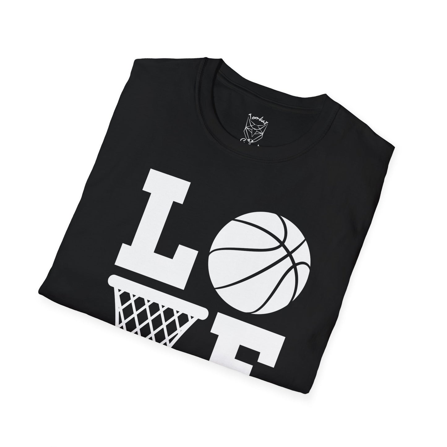 Tomkat Customs Love black/white 2 custom basketball T-Shirt