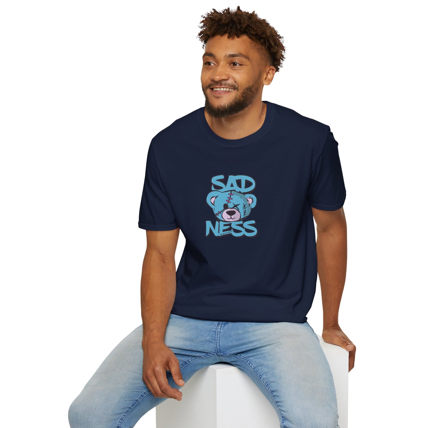 TomKat Customs Sad Smiley Bear TKC custom T-Shirt