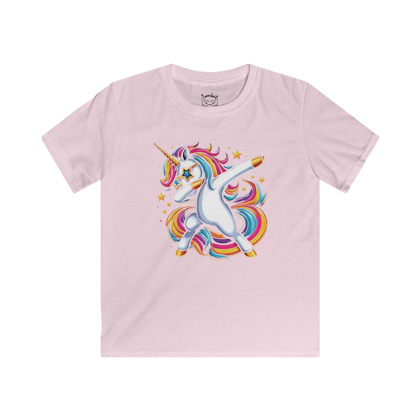 Tomkat Customs pink unicorn dab T-Shirt KIDS/YOUTH