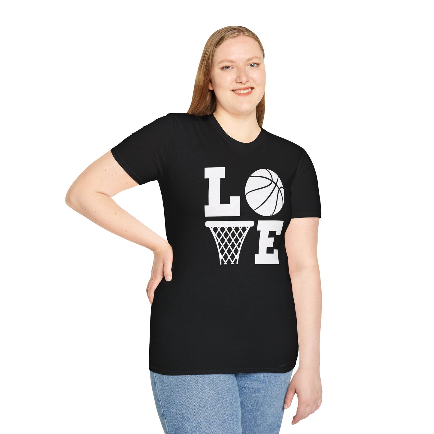 Tomkat Customs Love black/white 2 custom basketball T-Shirt