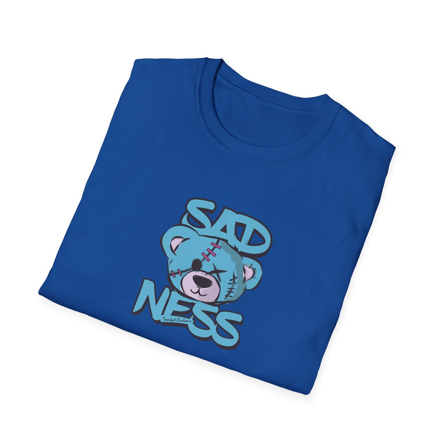 TomKat Customs Sad Smiley Bear TKC custom T-Shirt