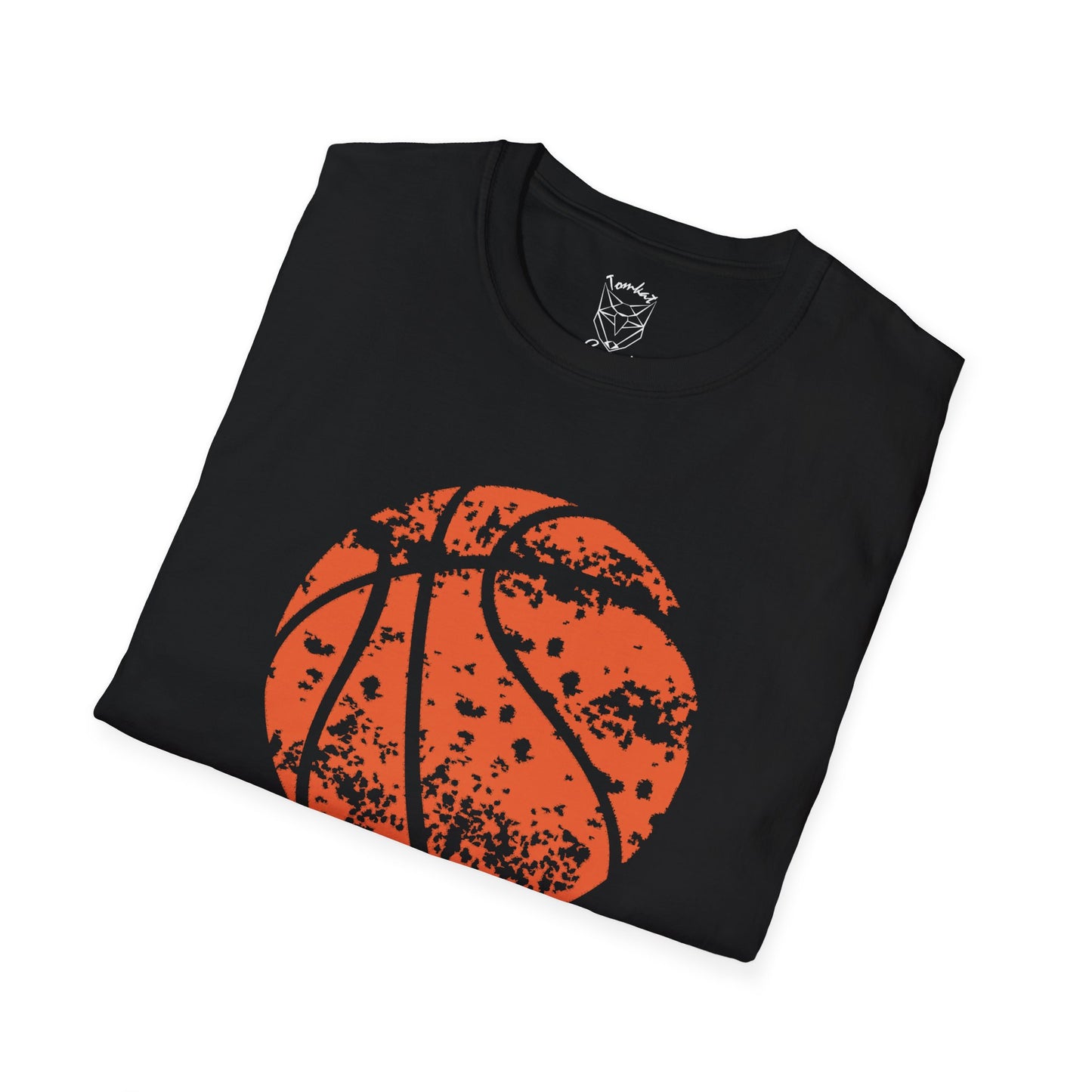 Tomkat Customs distorted ball custom basketball T-Shirt