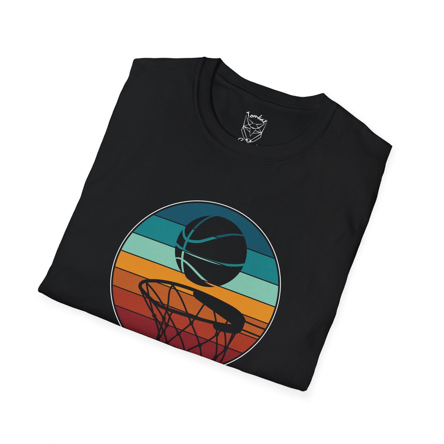 Tomkat Customs retro rim custom basketball T-Shirt