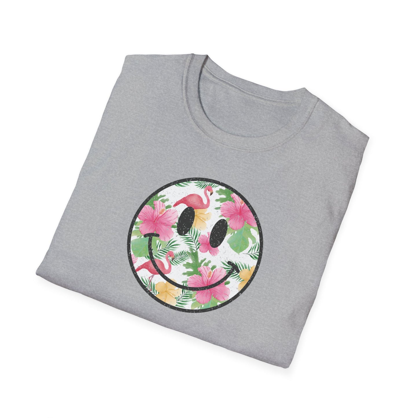 TomKat Customs White Lotus Smiley custom T-Shirt