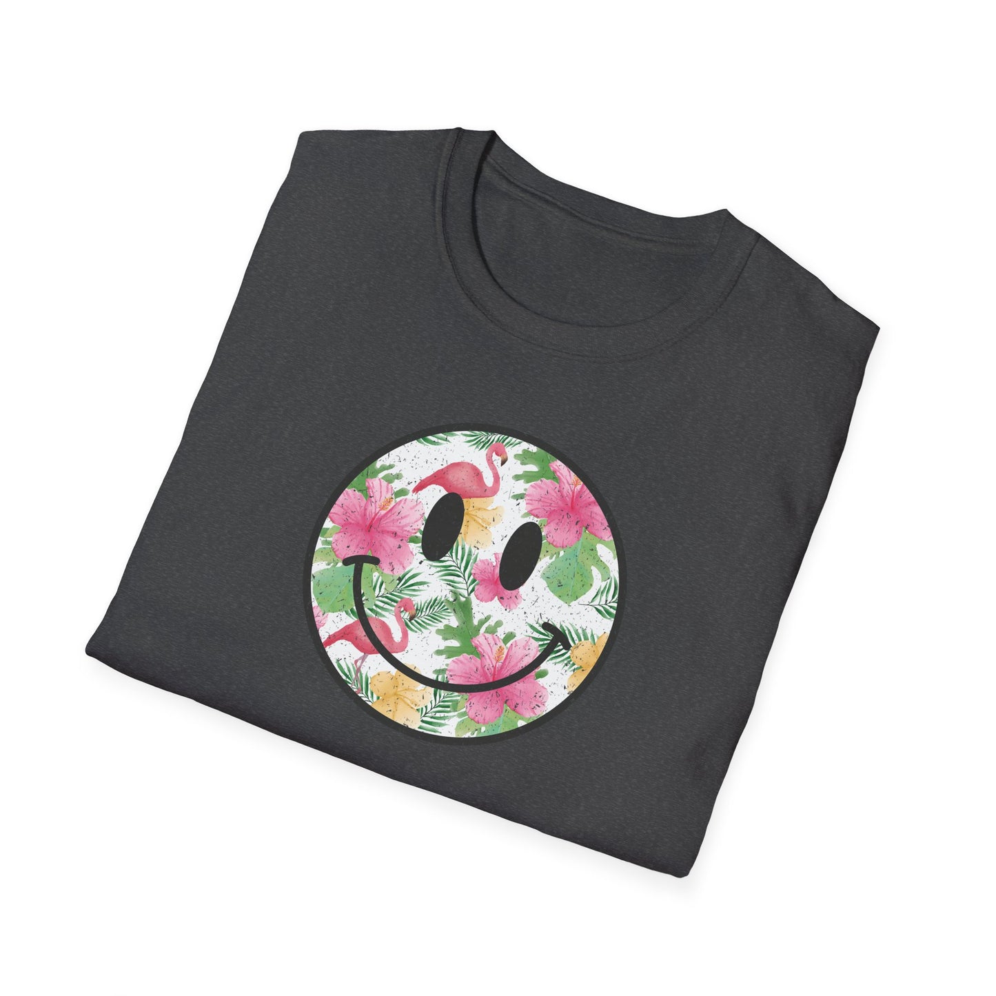 TomKat Customs White Lotus Smiley custom T-Shirt