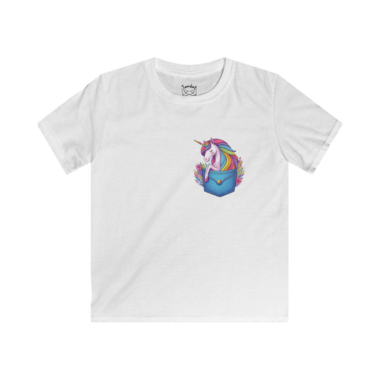 Tomkat Customs pocket unicorn T-Shirt KIDS/YOUTH