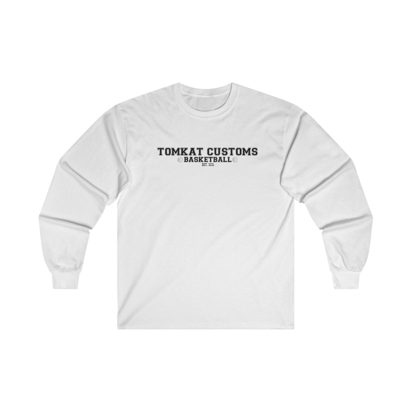 Tomkat Customs official merchandise TKC Basketball Unisex Long Sleeve Tee