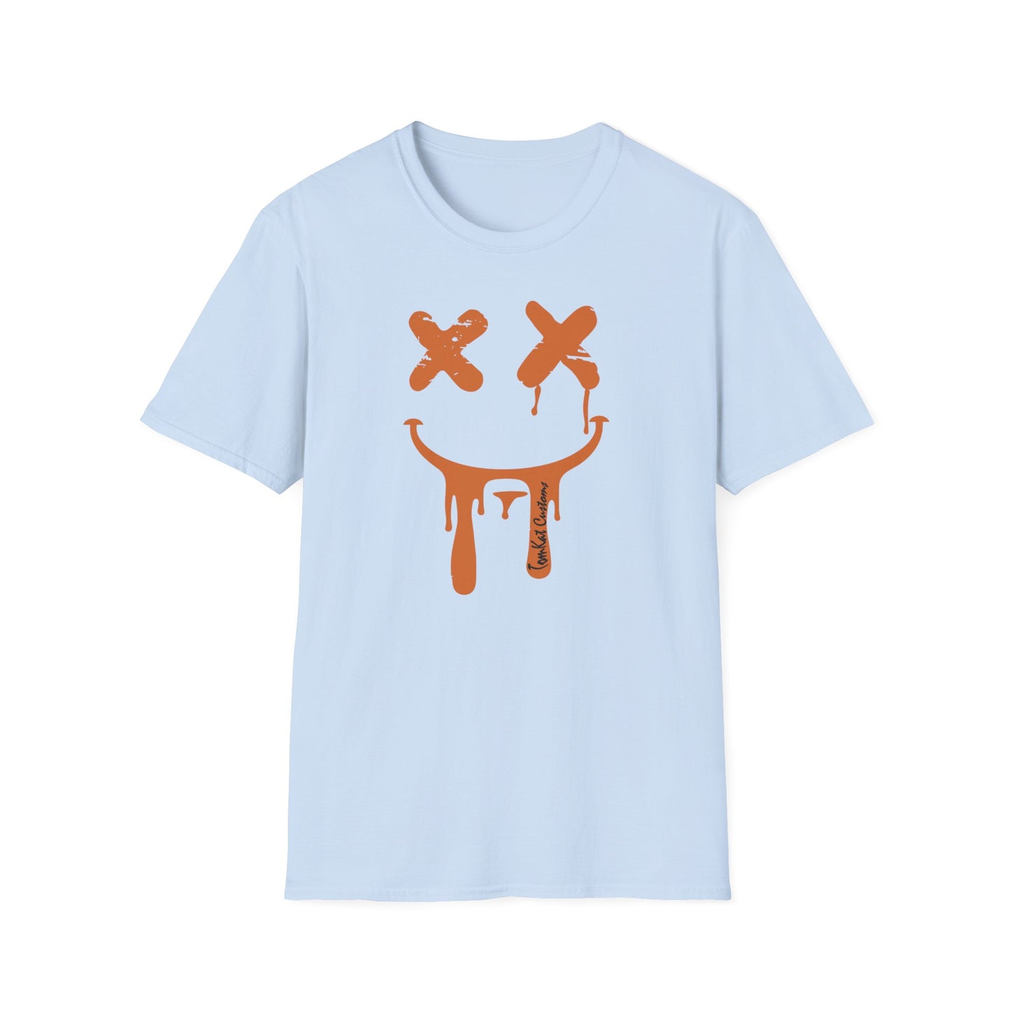 TomKat Customs Neondrip Smiley TKC 3 custom T-Shirt