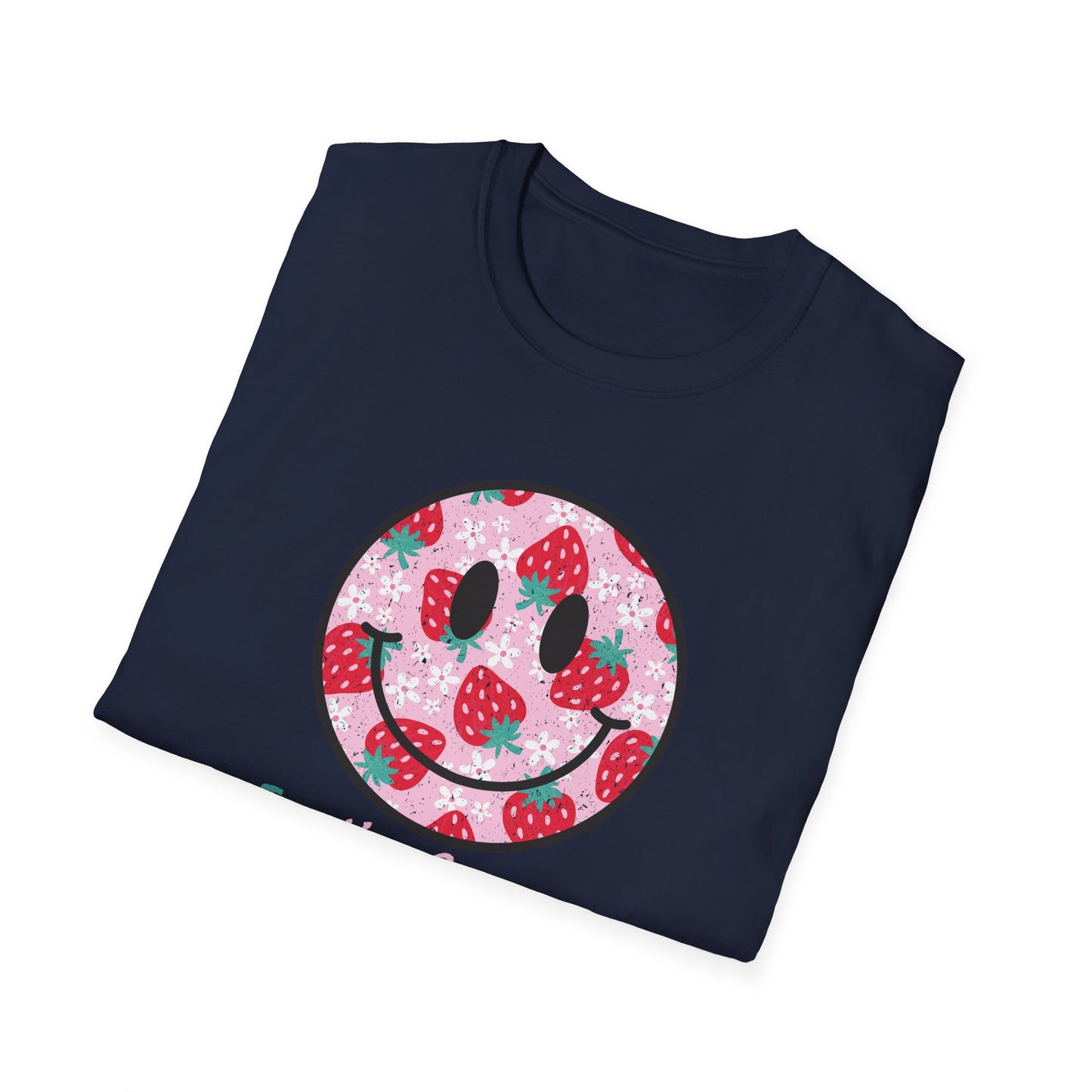 TomKat Customs Strawberry Smiley TKC custom T-Shirt