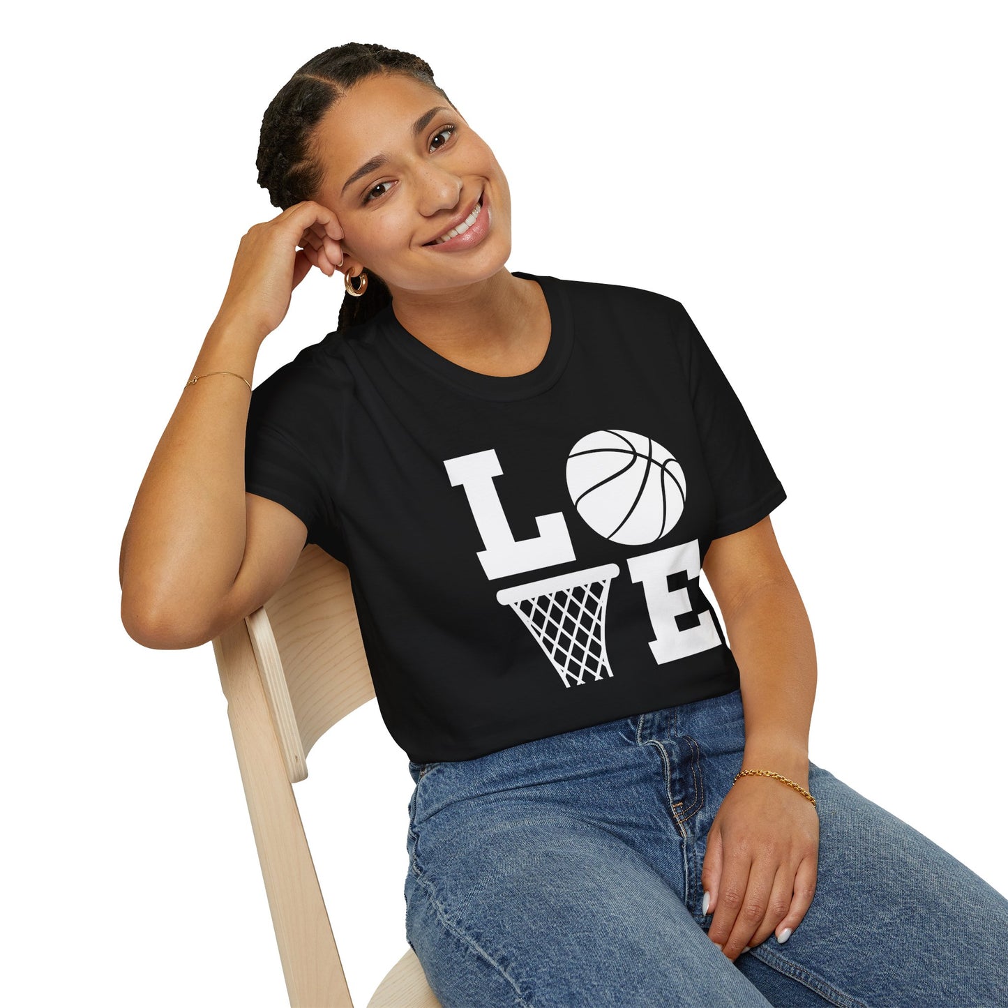 Tomkat Customs Love black/white 2 custom basketball T-Shirt