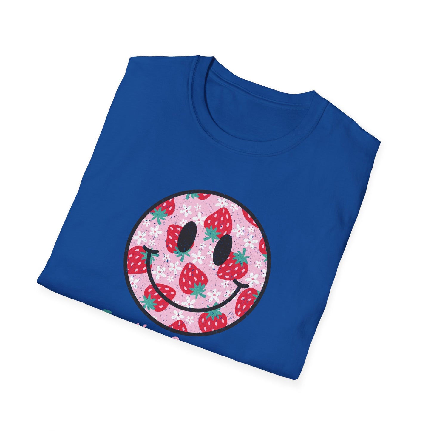 TomKat Customs Strawberry Smiley TKC custom T-Shirt