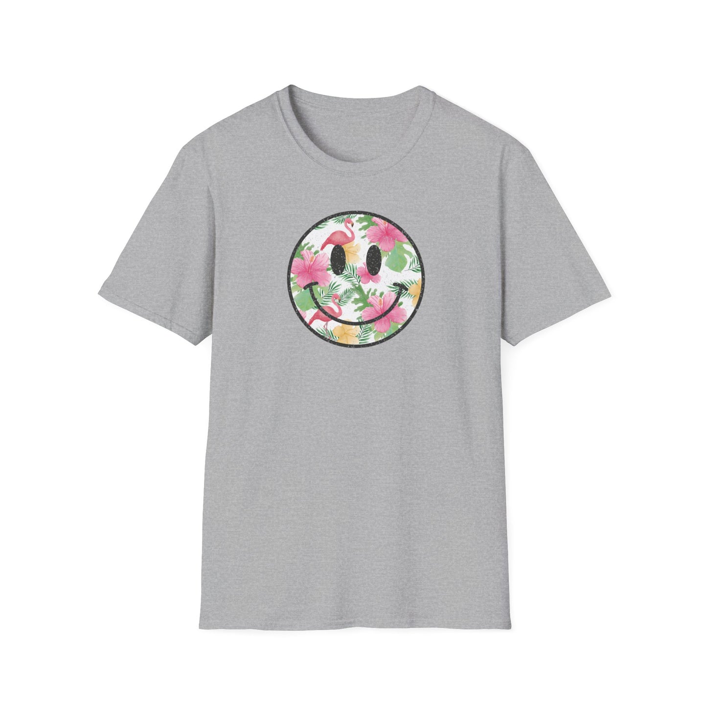 TomKat Customs White Lotus Smiley custom T-Shirt