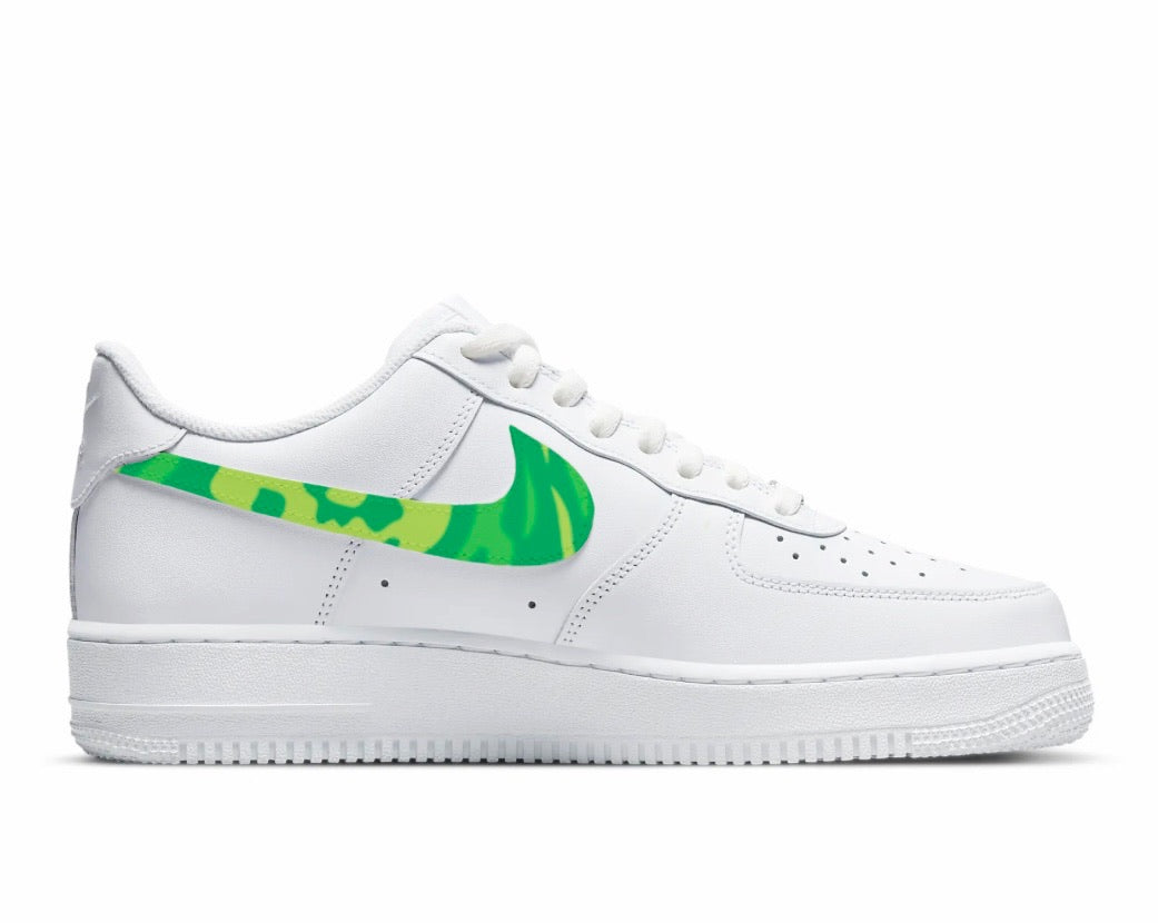 Tomkat Customs LIMITED CUSTOM SNEAKER Nike Air Force 1 low Rick and Morty